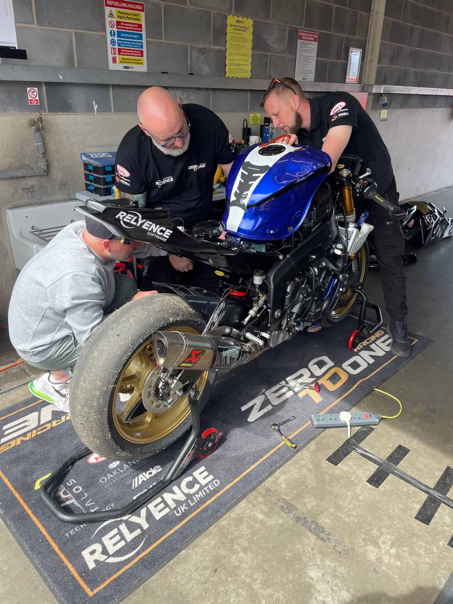 RND 2 Donington Park 2026 4 yamaha r6 fault diagnosis